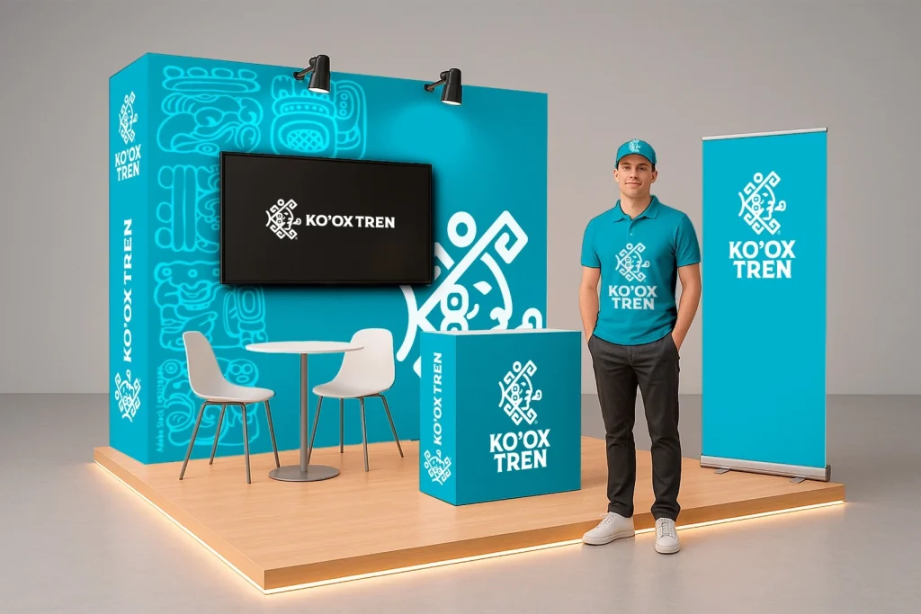 Etapa 1 estand publicitario Ko